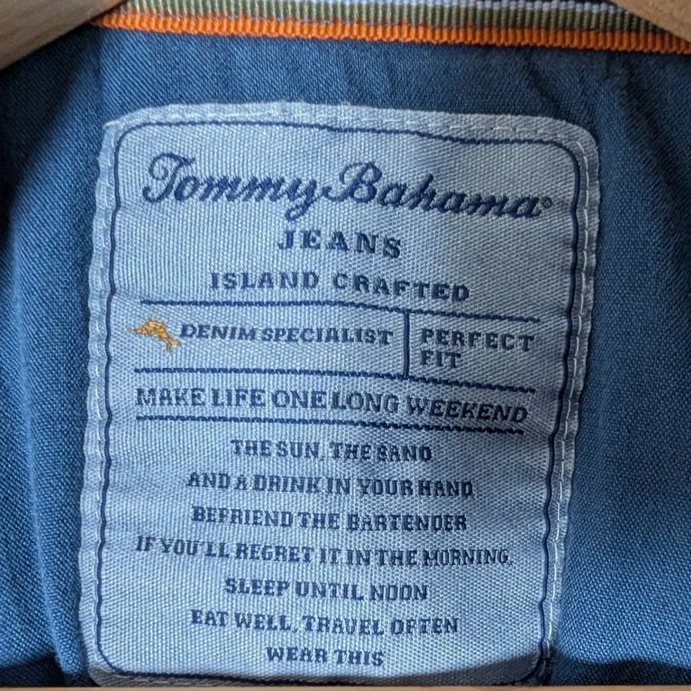 Tommy Bahama measurements chest